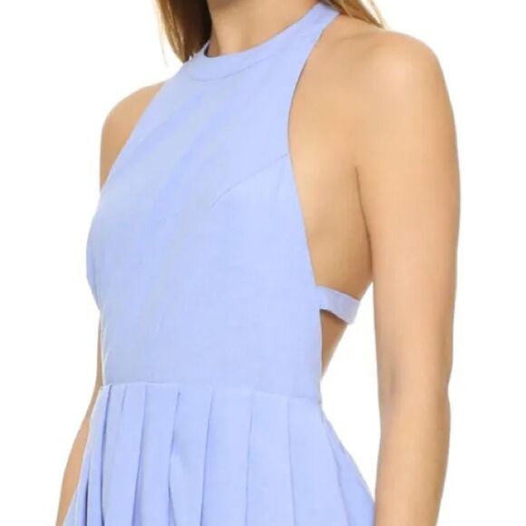 ELLIAT Boheme Ocean Dress Open Back Cool Vintage Blue Women’s Size Large - Picture 2 of 7